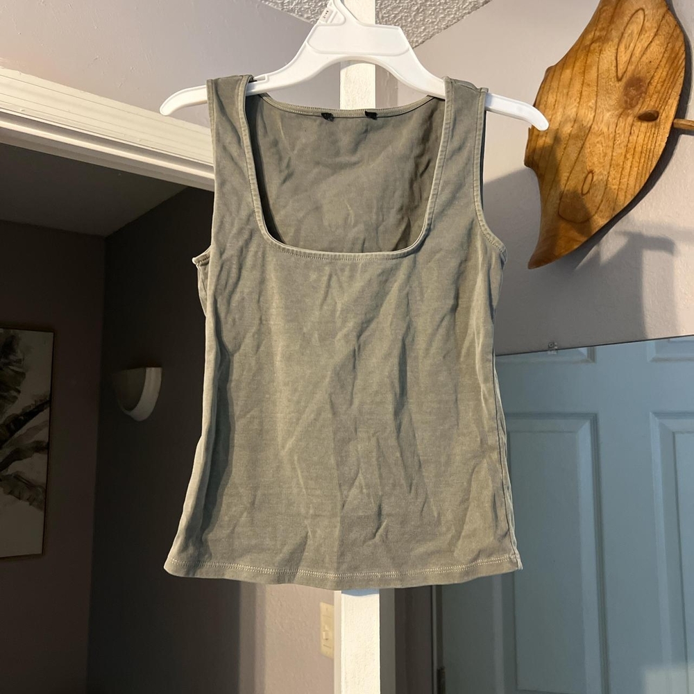 Forever 21 Sage Green Tank Top